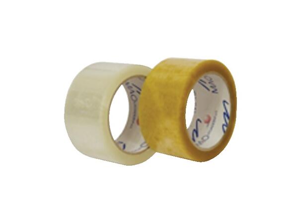 Emballasjetape PP 50mmx66m klar. 
